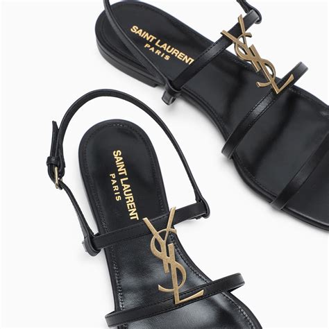 ysl flat sandals 2017|saint laurent farrah sandals.